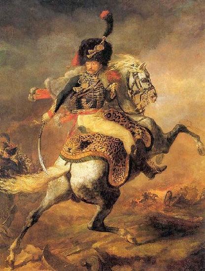 Theodore Gericault The Charging Chasseur, oil painting image